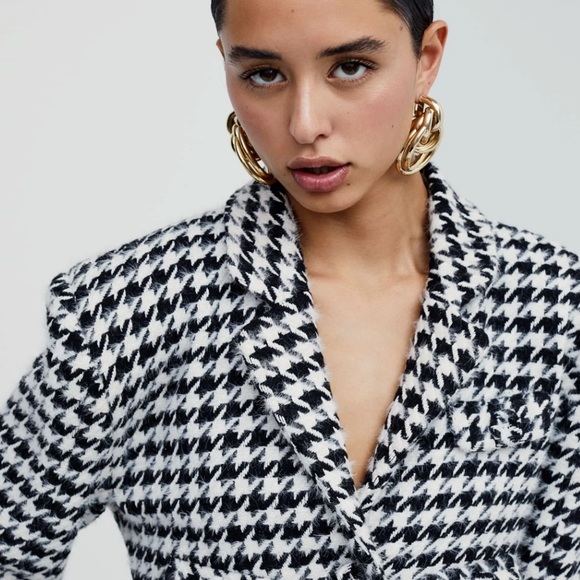 For Love And Lemons Jackets & Blazers - FOR LOVE AND LEMONS CROPPED BLAZER